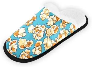 Women Mens Winter Family Bedroom House Slipper Non-Slip Warm Resistant Slippers