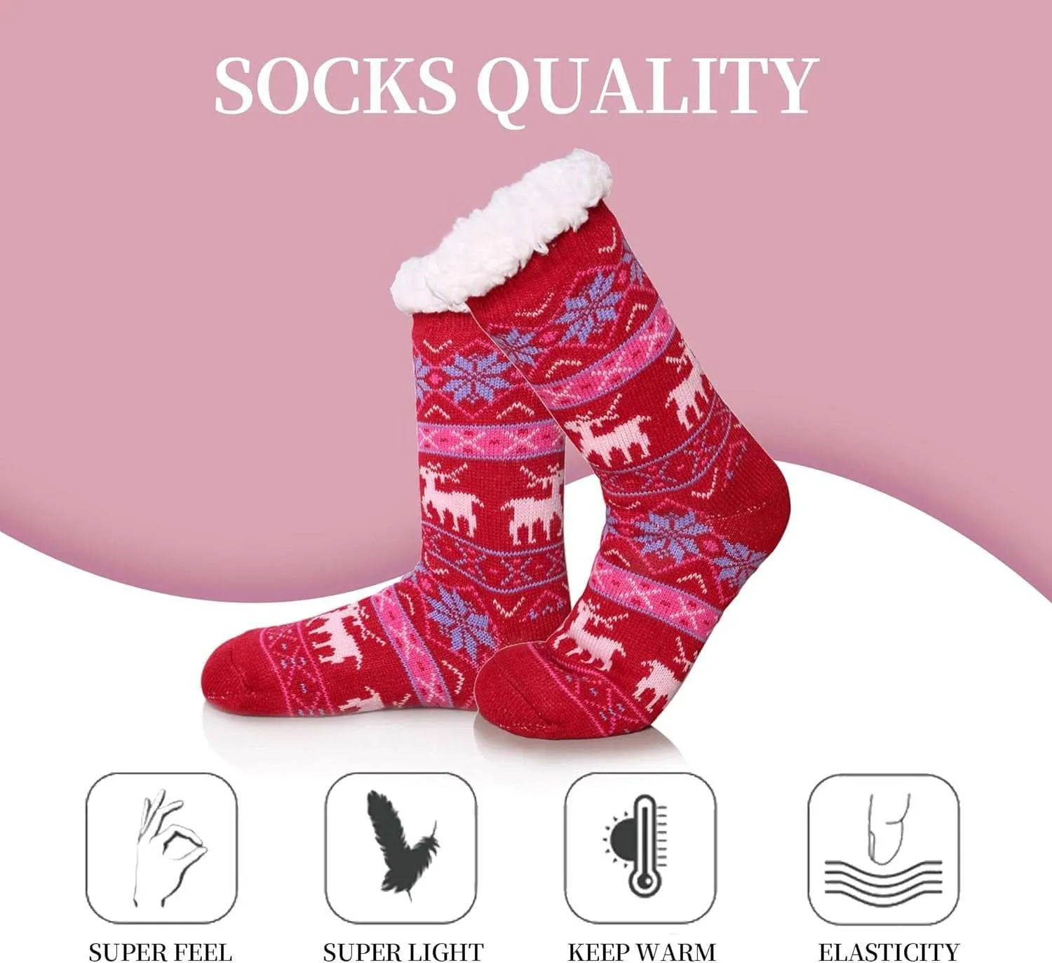 Women Soft Warm Cozy Socks