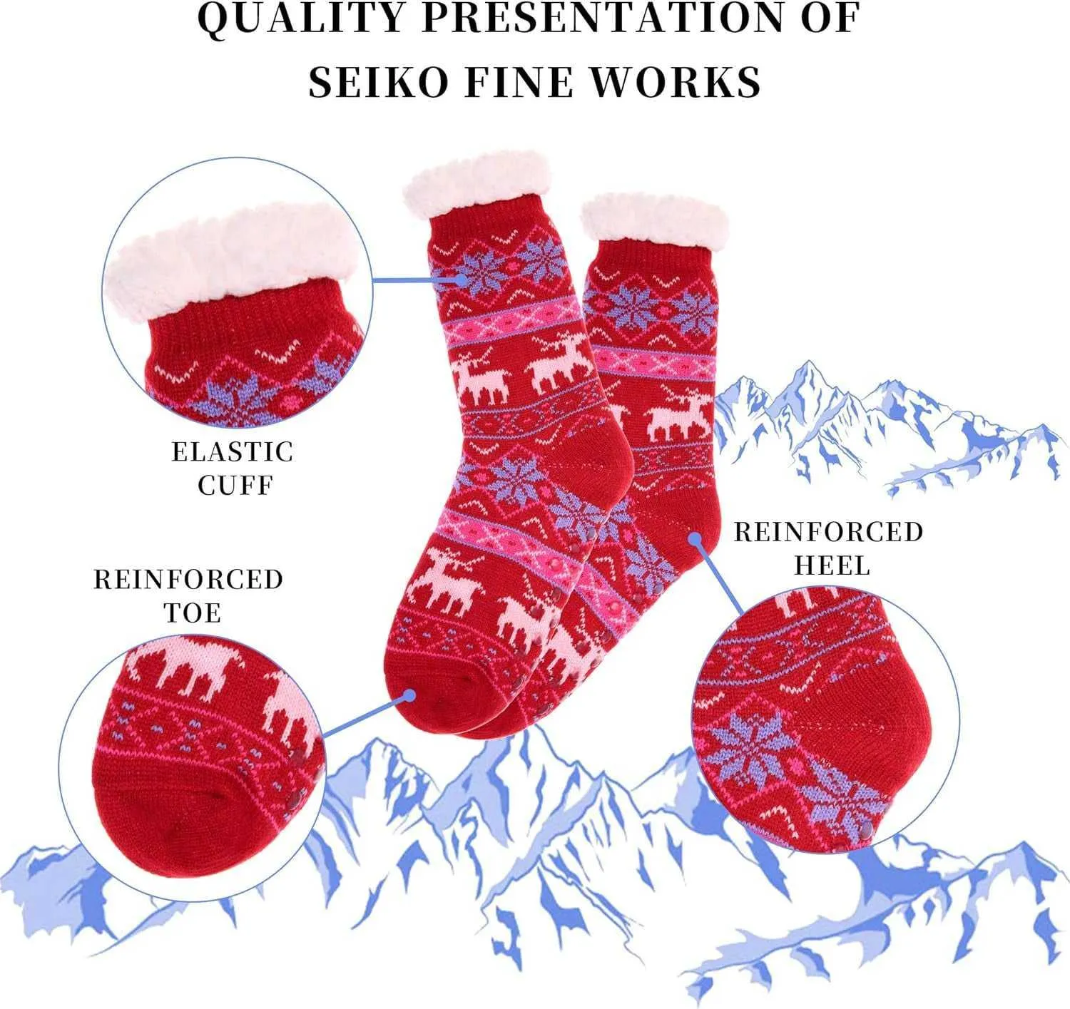 Women Soft Warm Cozy Socks