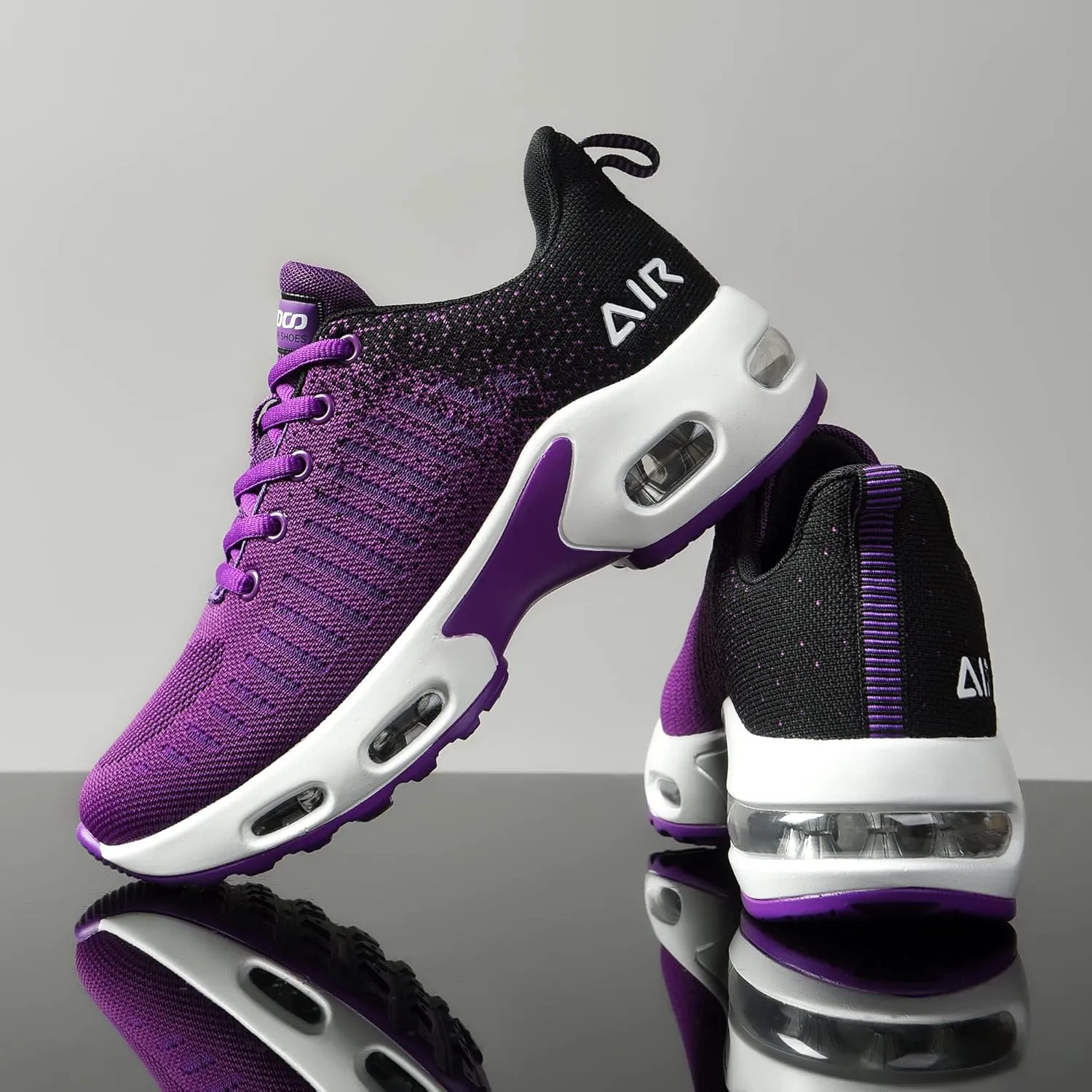Women's Athletic Tennis Running Sneakers Lightweight Sport Gym Jogging Breathable Fashion Walking Shoes(US 5.5-10)