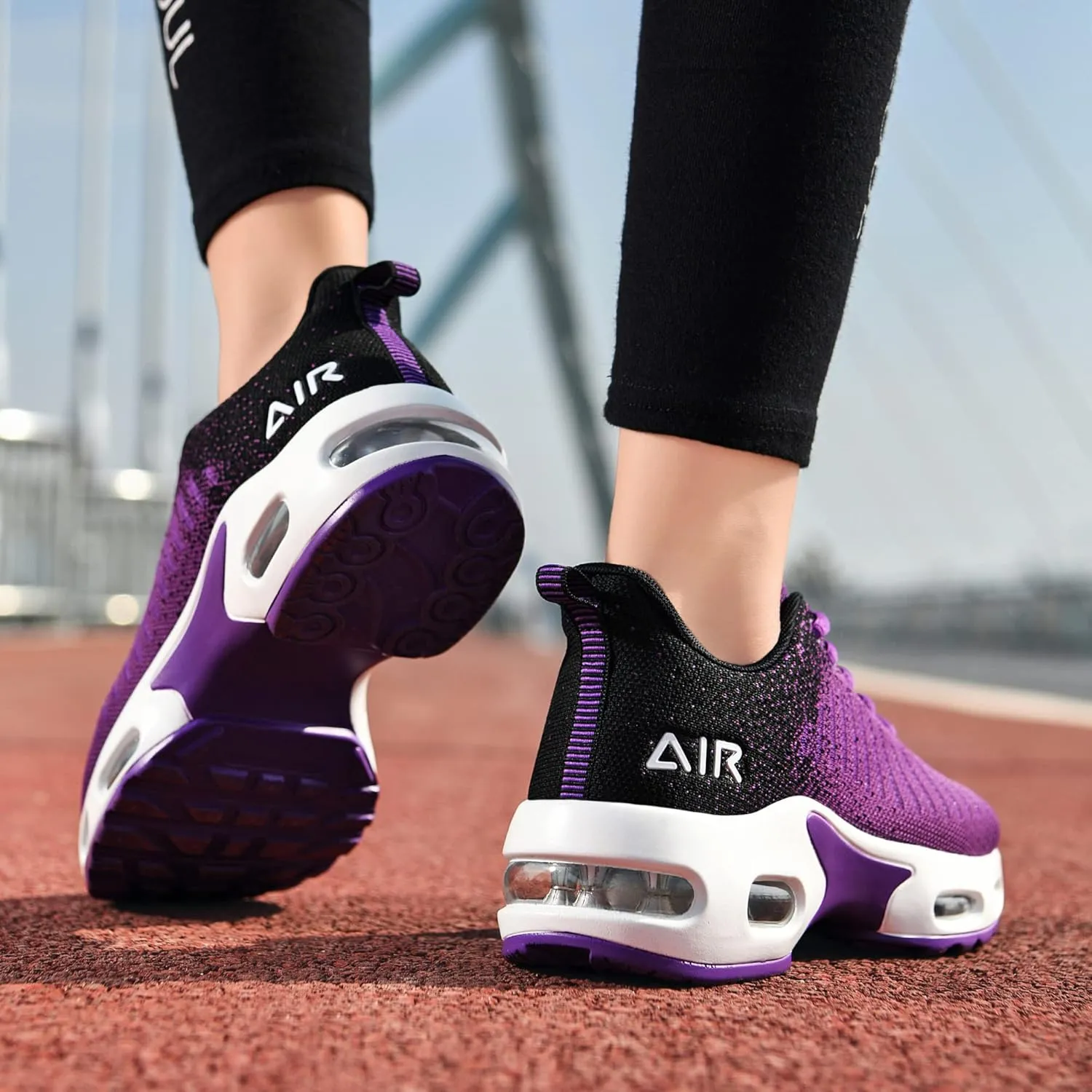 Women's Athletic Tennis Running Sneakers Lightweight Sport Gym Jogging Breathable Fashion Walking Shoes(US 5.5-10)