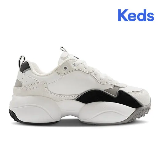 Women's Bounce Sneaker White/Black (KC68168)