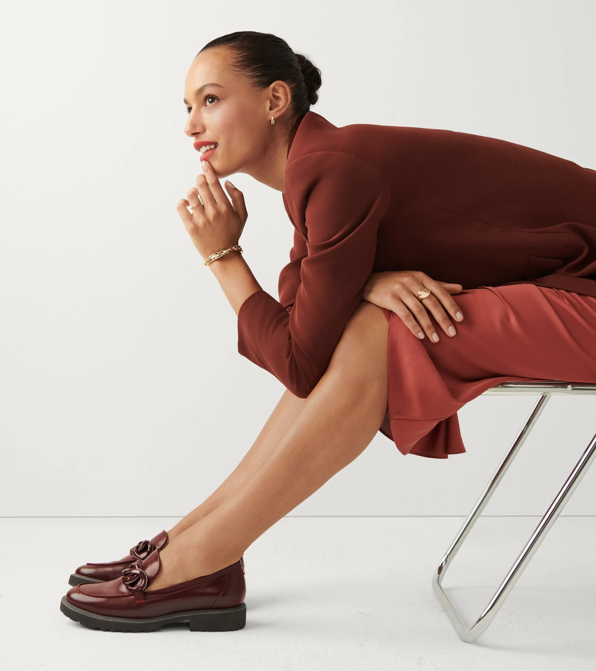 Women's Geneva Chain Loafers