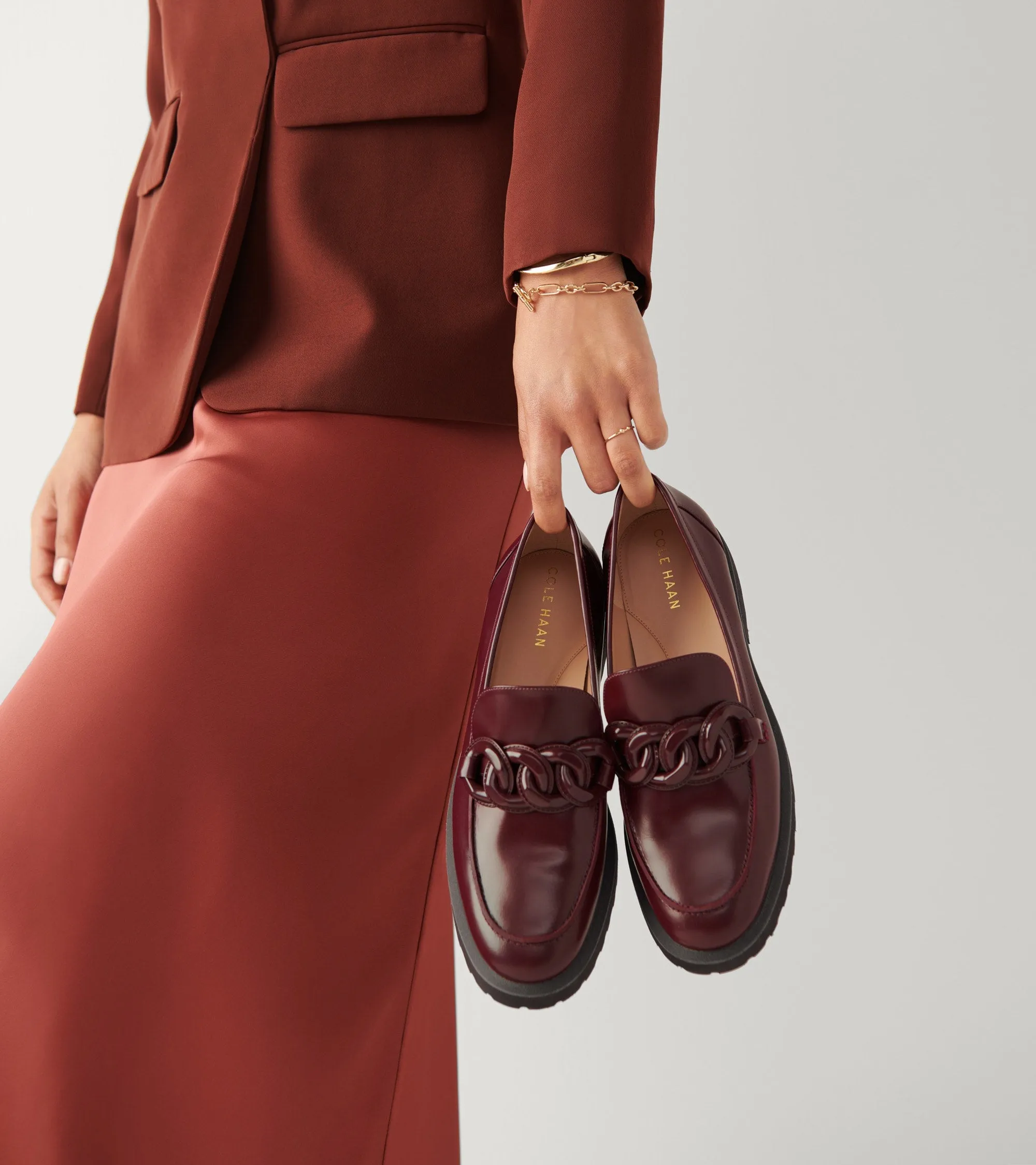Women's Geneva Chain Loafers