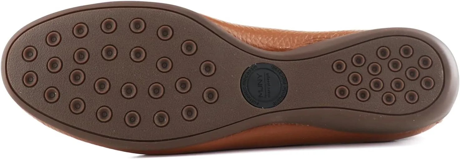 Women's Genuine Leather Casual Comfort Slip on Loafers