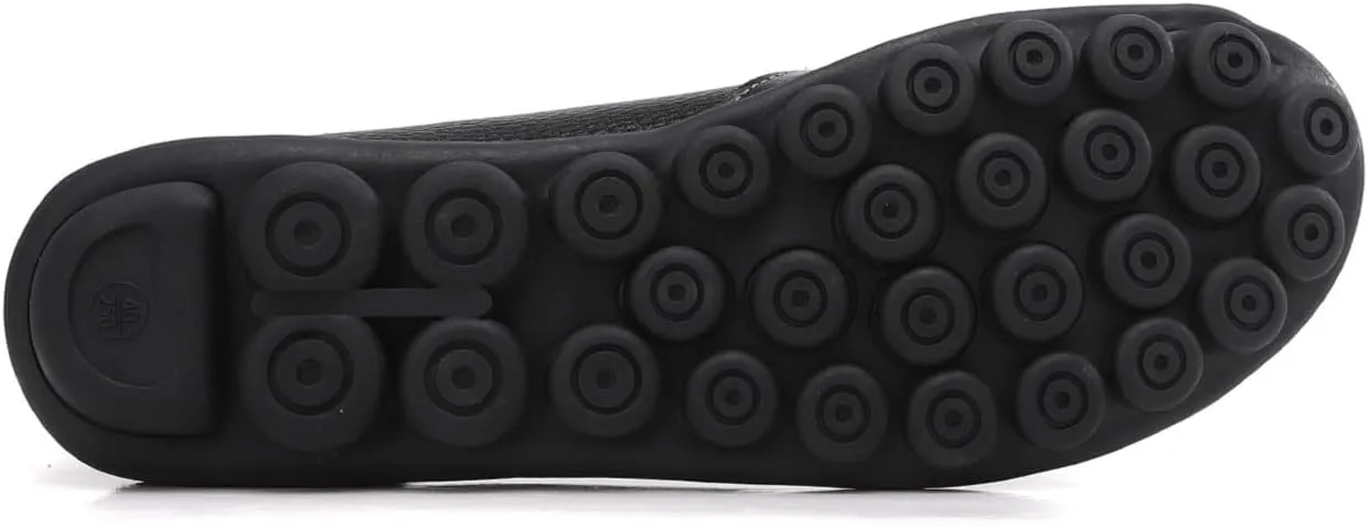 Women's Leather Loafers Comfortable Flat Shoes