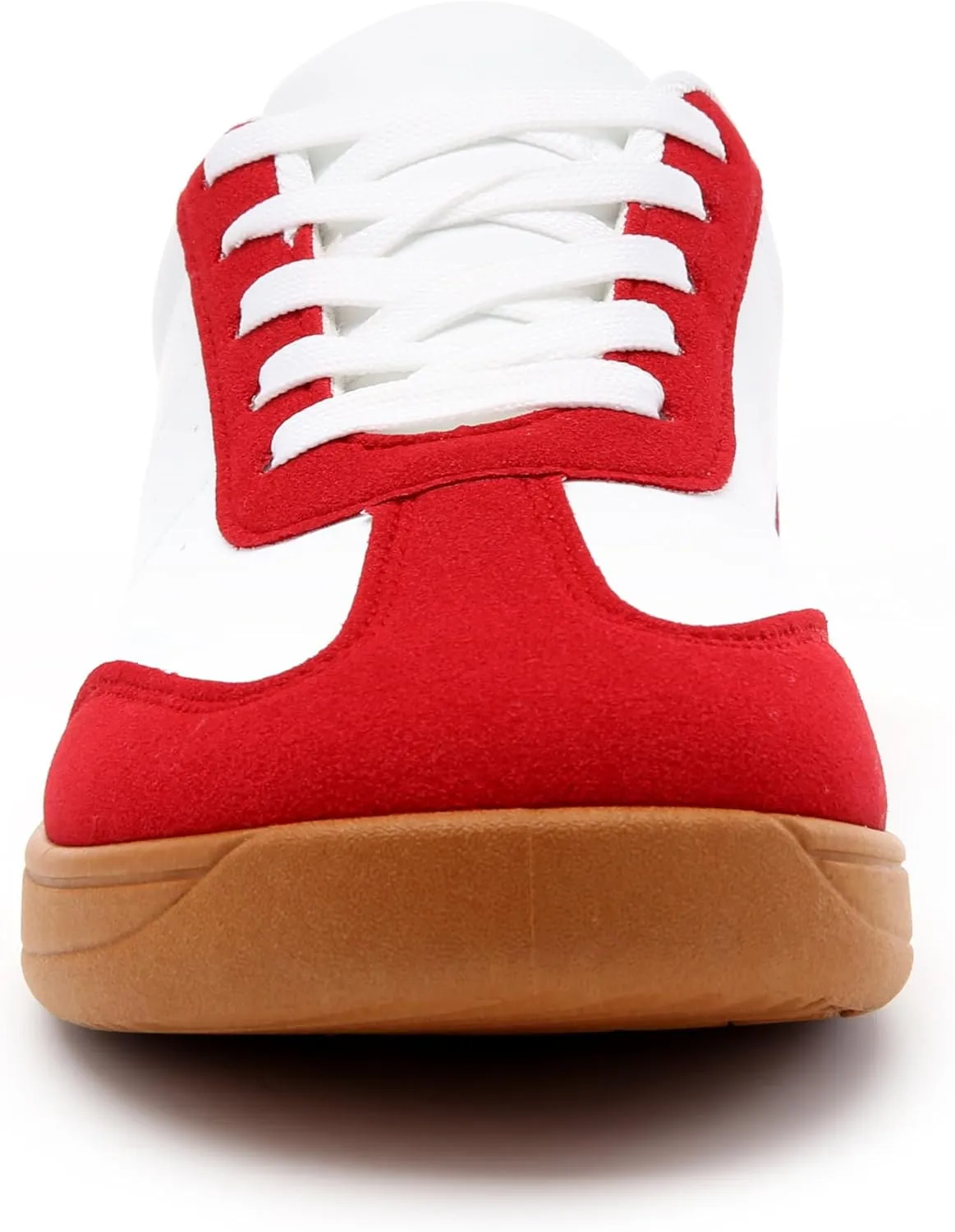 Women's Men's Classic Leather Sneakers Comfy Breathable Casual Walking Shoes Fashion Soft Lace-up Sneaker