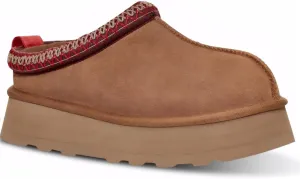 Women's Platform Fuzzy Cozy Slippers Genuine Suede Water Resistant Winter Platform Mini Boots with Memory Foam and Faux Fur Lining Comfy Fuzzy Clogs