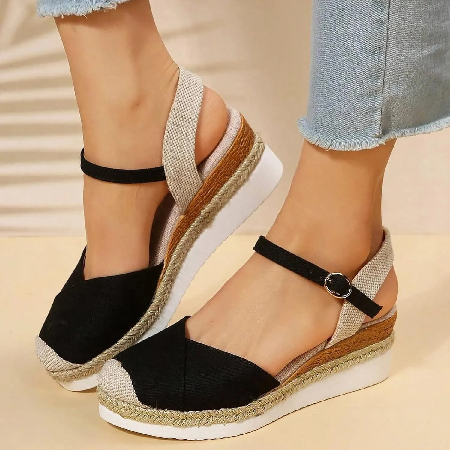 Women's Toe Sandals, Orthopaedic Shoes, Breathable Comfortable Leisure Mules, Summer Outdoor Beach Slippers