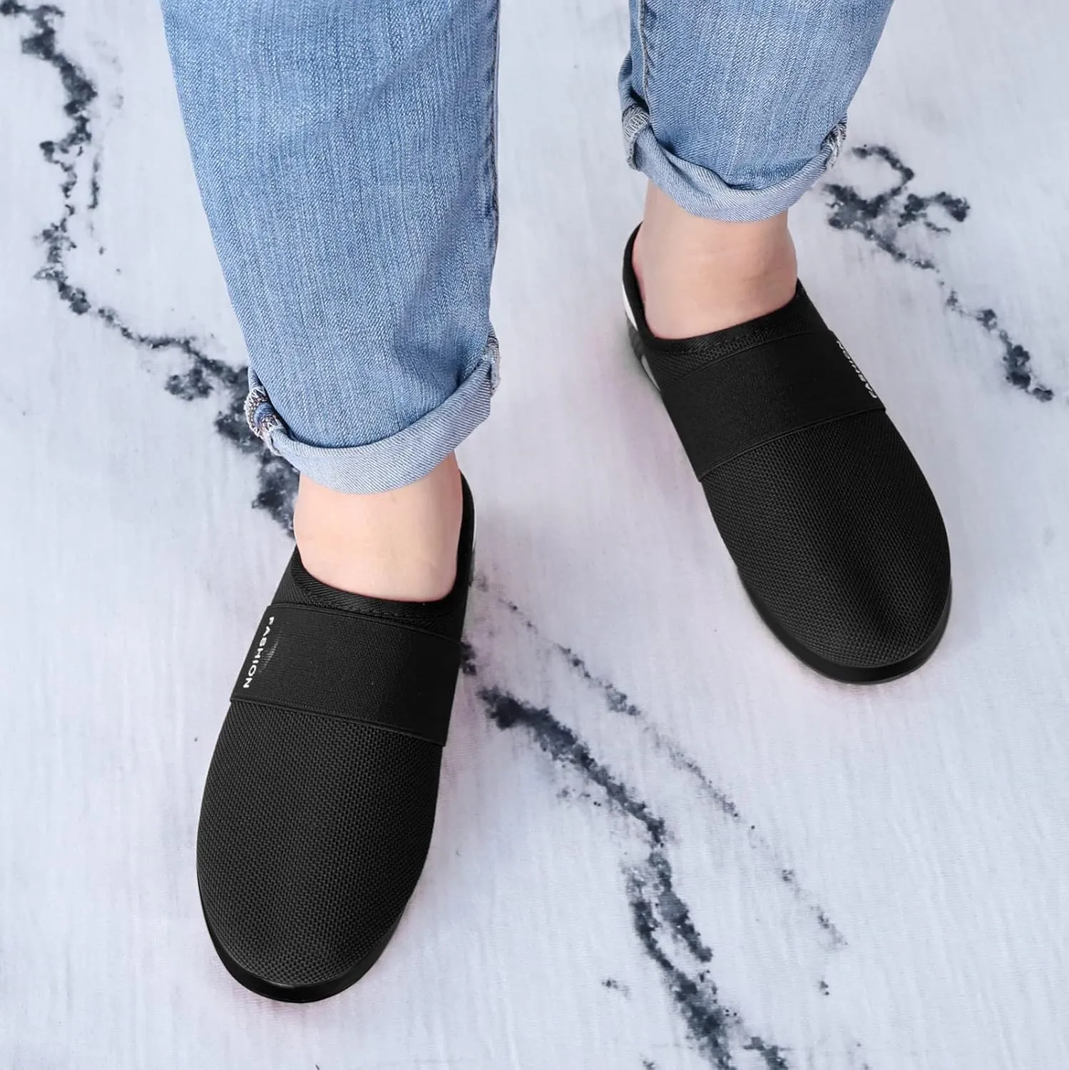 Women's Walking Shoes Orthotic Walking Sneakers Wide Width Non-Slip Sneakers Adjustable Breathable Platform Mesh Sandals
