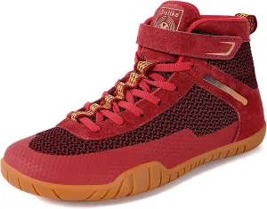 Womens Wrestling Shoes Boxing Shoes Zero Drop Sole