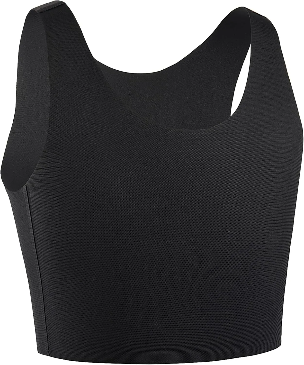 XUJI Transgender FTM Breathable Seamless Half Chest Binder