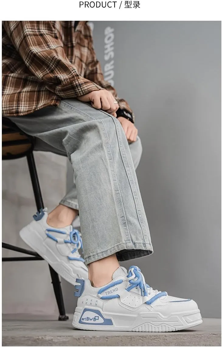 Y2K Lace Up Skate Sneakers Low Top Breathable Flat Casual Shoes for Summer Outdoor Walking Streetwear Style Soft Comfortable Soles
