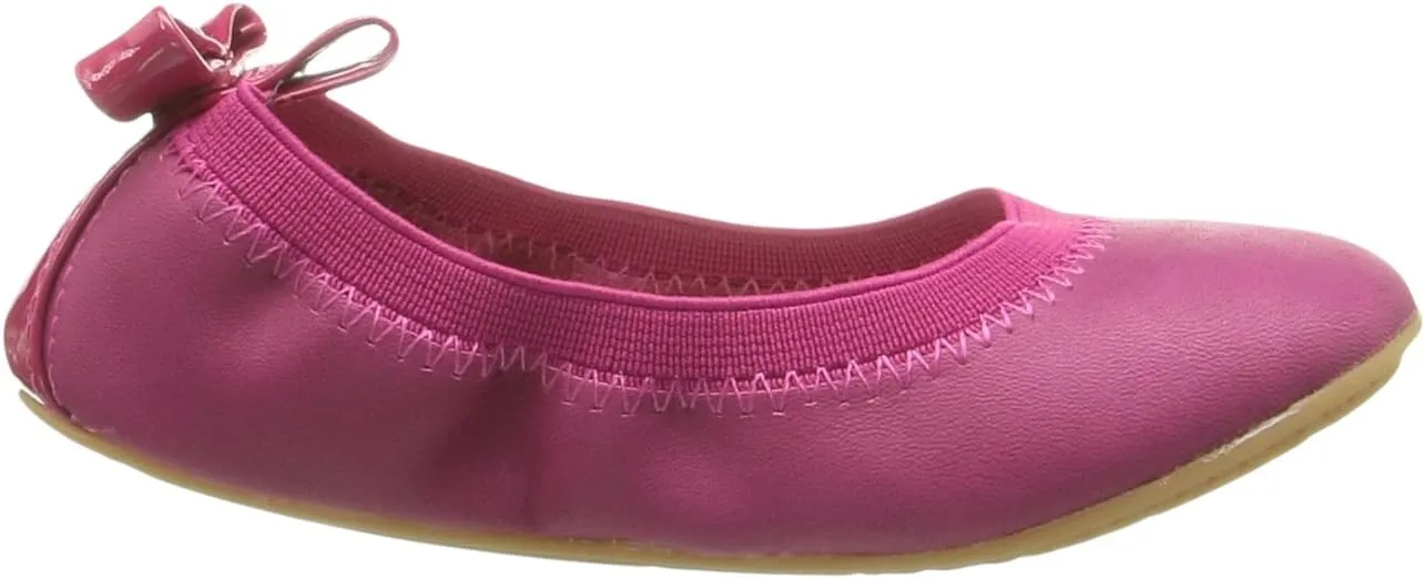 Yosi Samra Girl's Selma Alsina Leather Ballet Flat