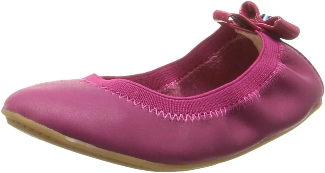 Yosi Samra Girl's Selma Alsina Leather Ballet Flat