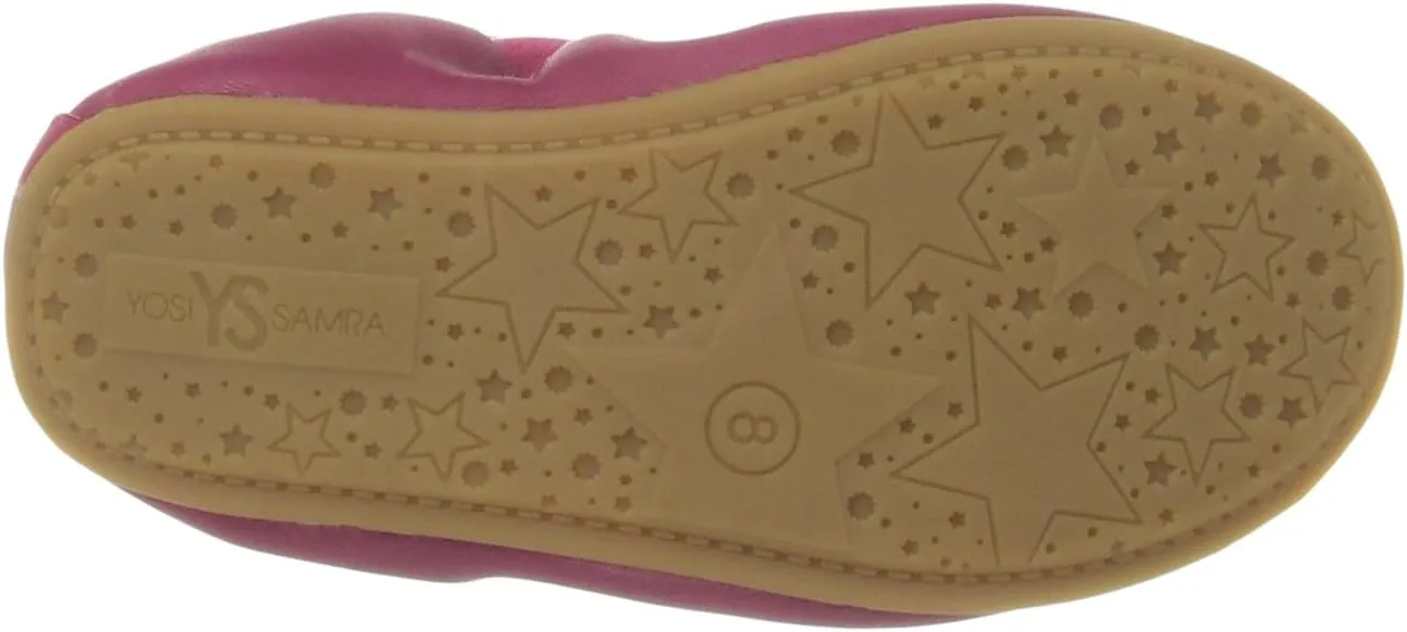 Yosi Samra Girl's Selma Alsina Leather Ballet Flat