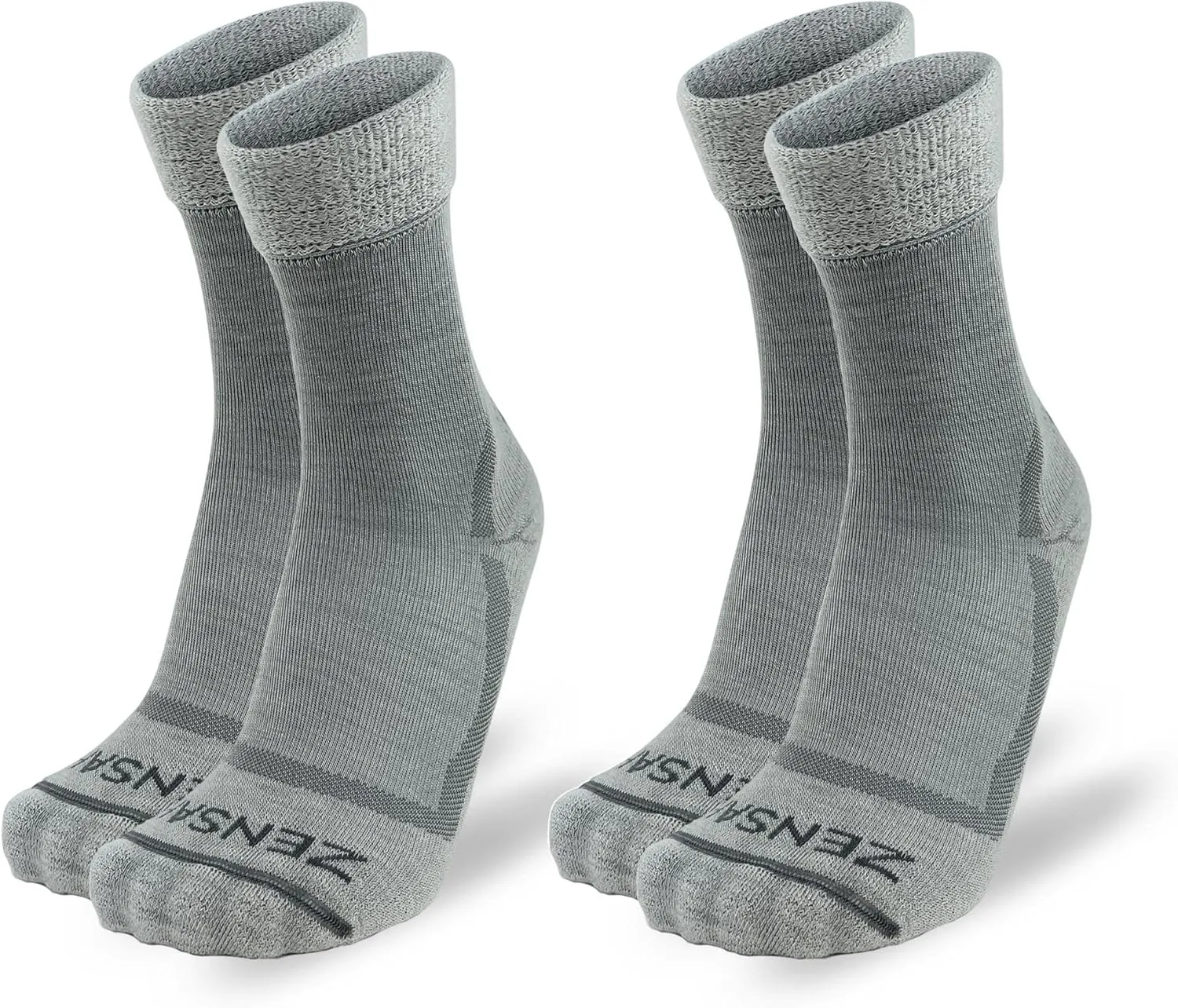 Zensah Calming Sleep Socks - Warm, Soft, Fuzzy, Wool, Thermal, Slipper Sock for Women