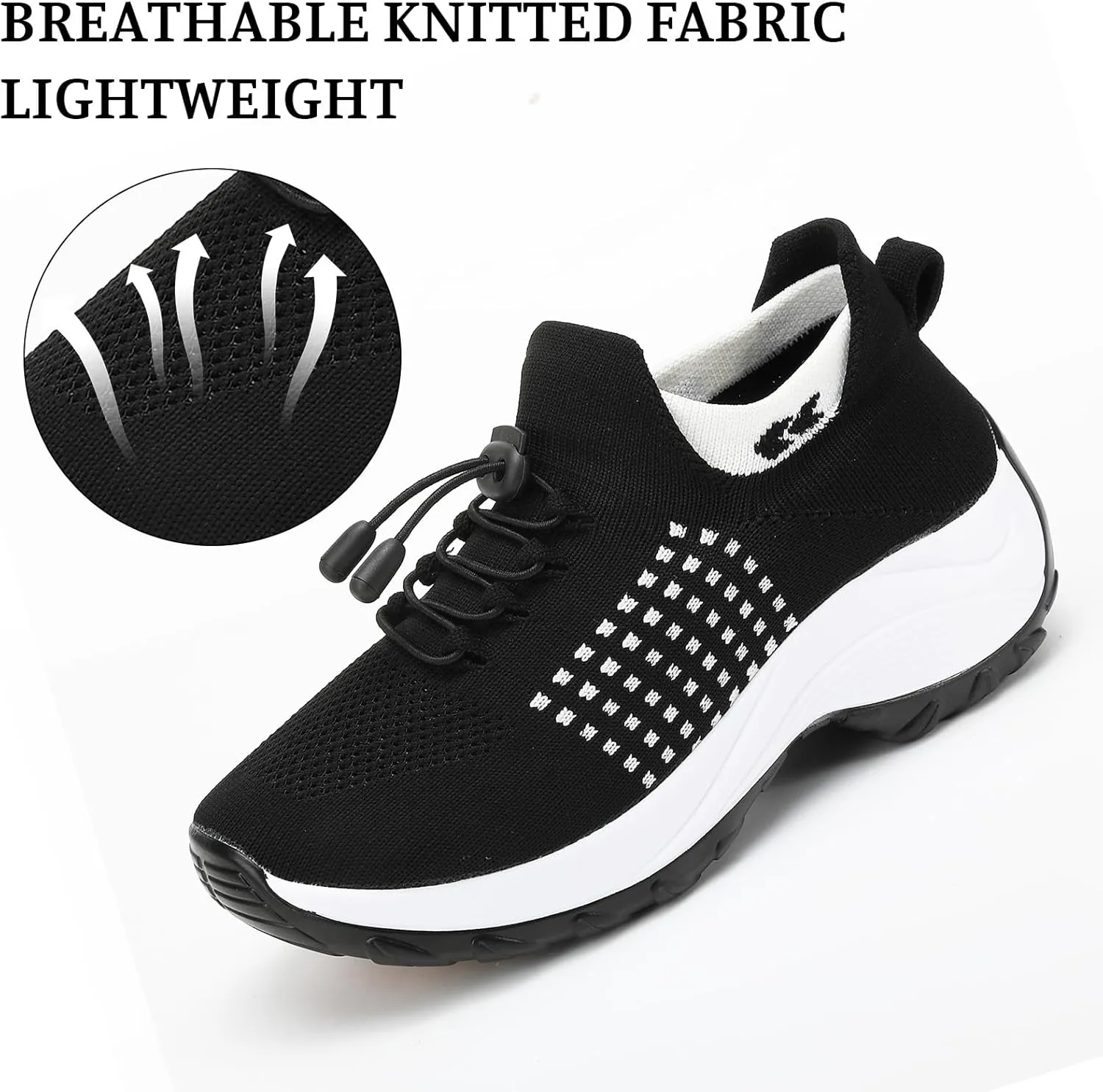 ZWRXW Comfort Wear Orthowear Shoes for Women Men,Arch Support Orthopedic Sneakers Stretch Comfortable Casual Athletic Sneakers Outdoor Lightweight Breathable Walk Shoes