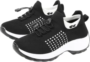 ZWRXW Comfort Wear Orthowear Shoes for Women Men,Arch Support Orthopedic Sneakers Stretch Comfortable Casual Athletic Sneakers Outdoor Lightweight Breathable Walk Shoes