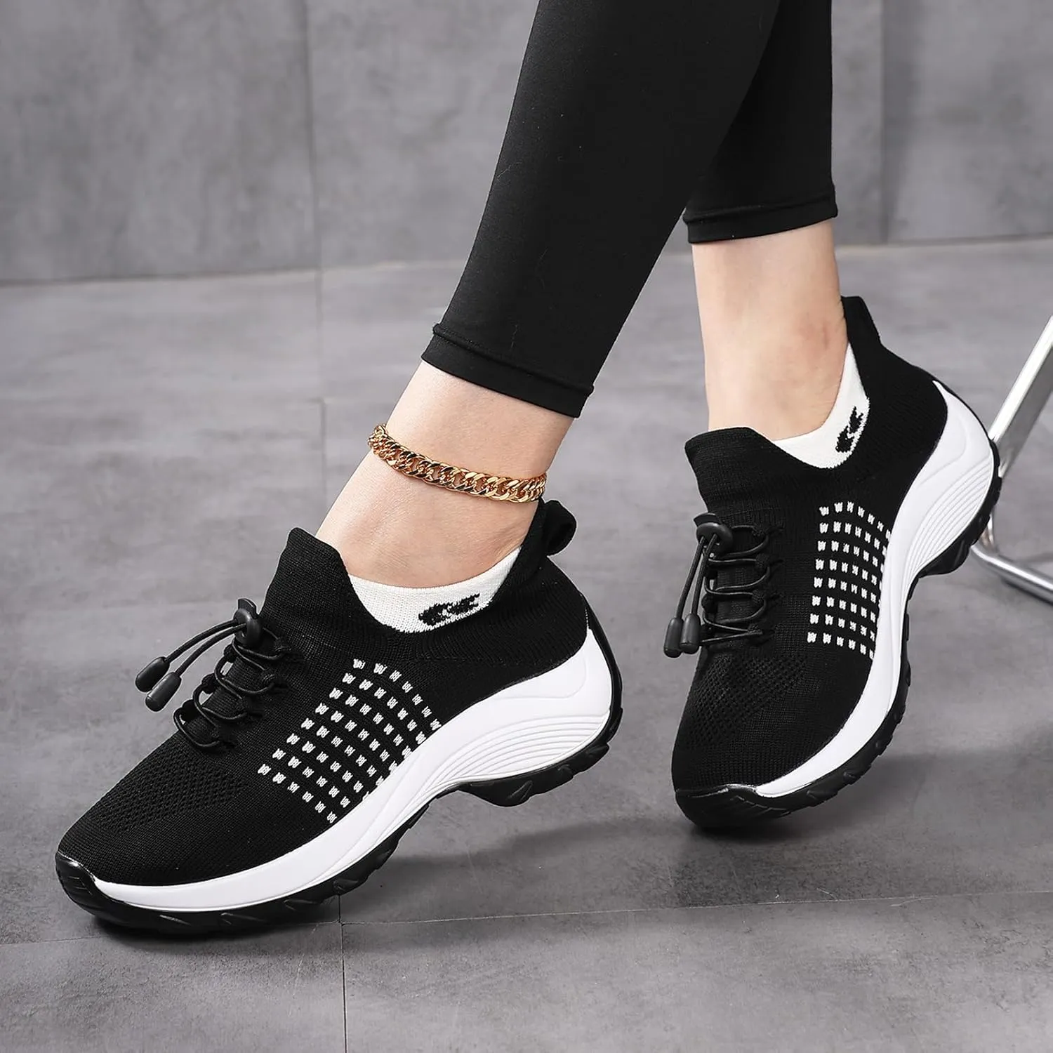 ZWRXW Comfort Wear Orthowear Shoes for Women Men,Arch Support Orthopedic Sneakers Stretch Comfortable Casual Athletic Sneakers Outdoor Lightweight Breathable Walk Shoes